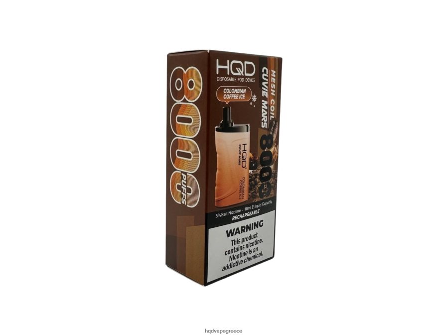 2RH462158 HQD CUVIE MARS αναλώσιμα πάγος κολομβιανού καφέ - HQD Vape Online Shop