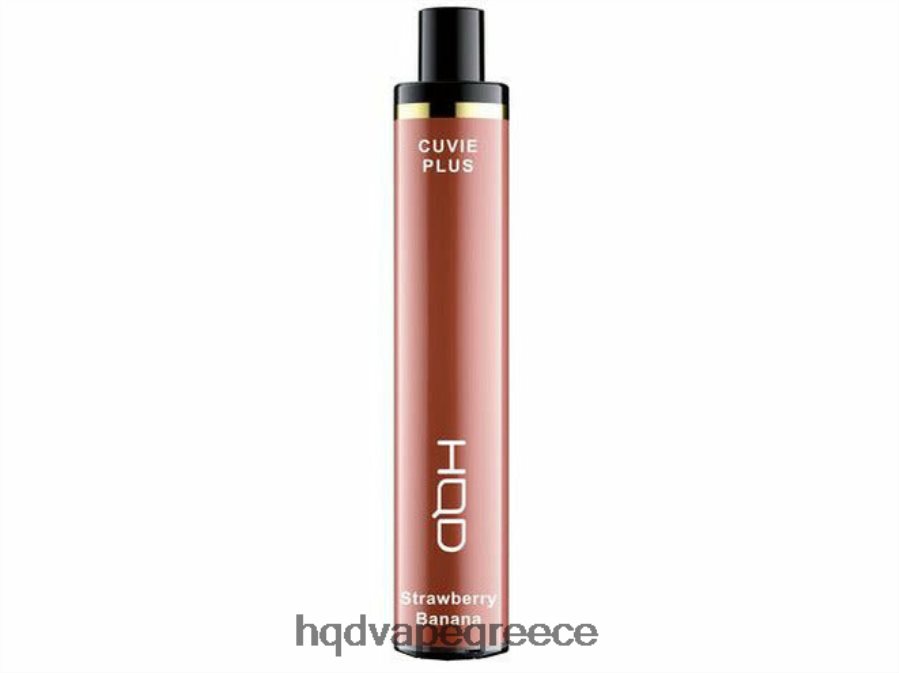 2RH462256 HQD CUVIE PLUS ατμός μιας χρήσης μπανάνα φράουλα - HQD Vape Flavors