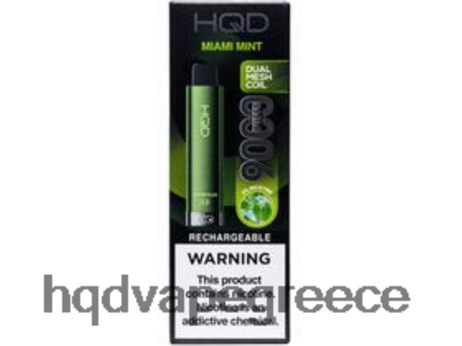 2RH462286 HQD CUVIE PLUS 2.0 αναλώσιμα μέντα του Μαϊάμι - HQD Vape Flavors