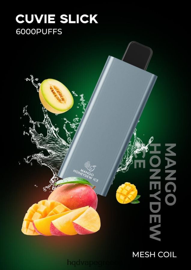 2RH46234 HQD CUVIE SLICK 6000 ρουφηξιές λείο μελίτωμα μάνγκο - HQD Вкусы