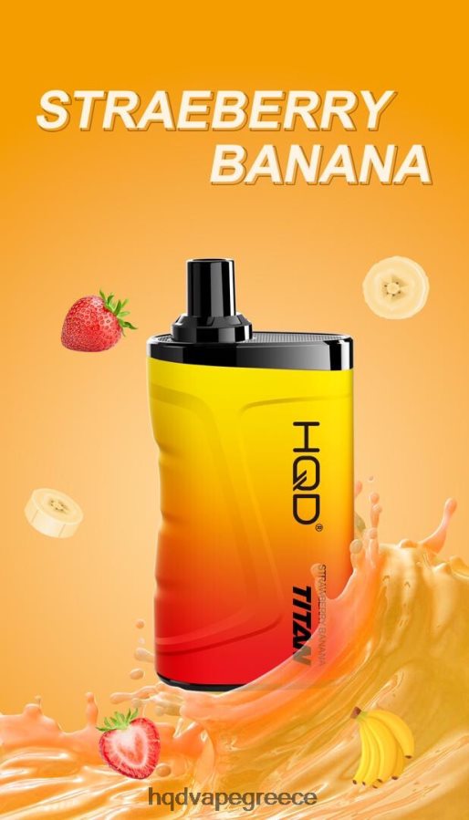 2RH46213 HQD TITAN 7000 ρουφηξιές μπανάνα φράουλα - HQD Vape Kyiv