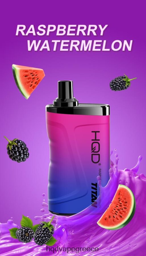2RH46219 HQD TITAN 7000 ρουφηξιές βατόμουρο καρπούζι - HQD Табачный Магазин