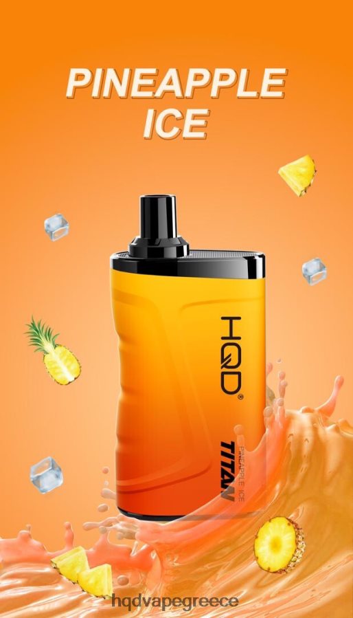 2RH4623 HQD TITAN 7000 ρουφηξιές πάγος ανανά - HQD Vape Kyiv